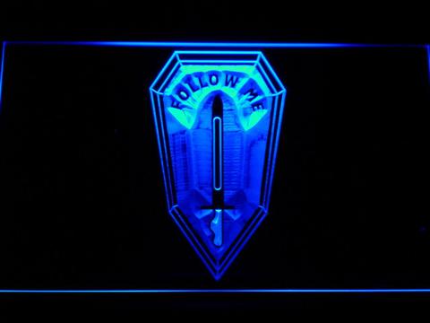 US Army Infantry School Follow Me LED Neon Sign